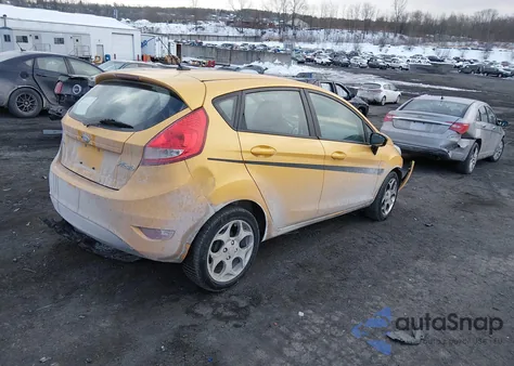 2011 Ford Fiesta Ses из США, поврежденный, VIN 3FADP4FJ9BM128750
